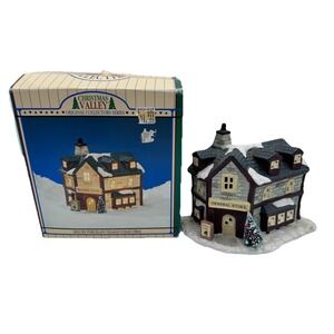 Vintage‎ Christmas Valley Village Collectors General Store Light 1993- No Cord